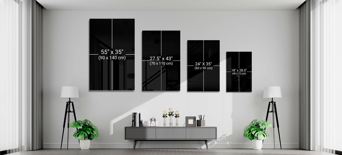 Motivational Glass Wall Art
