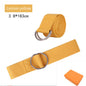 Pure Cotton Yoga Stretch Belt Fitness Tension Belt