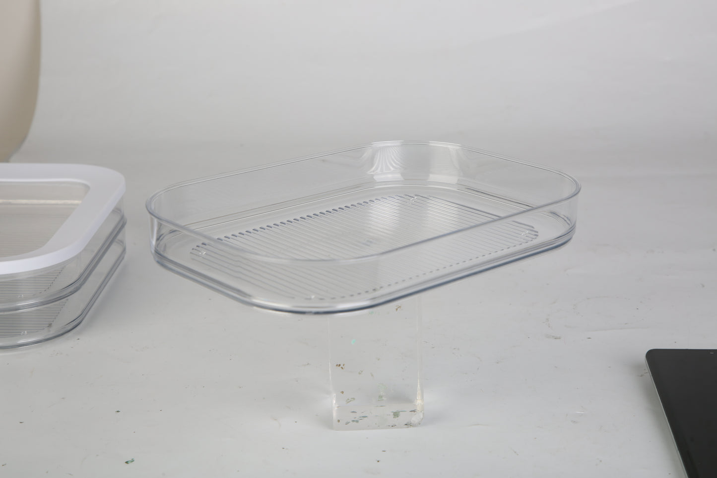 2Pcs Deli Meat Container With Lid For Fridge Stackable Bacon Container Clear Food Storage Box With Lid Meal Prep Container For Lunch Meat Salami Cold Nuts