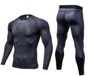 Men's Casual And Comfortable Compression Muscle Fit Gym Shorts and T's
