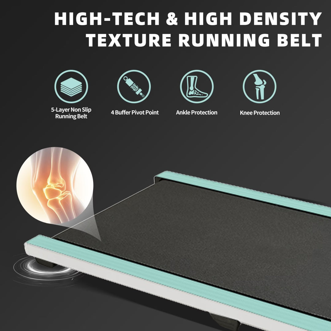 Walking Pad Under Desk Treadmill    Portable Small Treadmills For Home And Office   Super Quiet Motorized Walking Jogging Running Machine With Remote Control