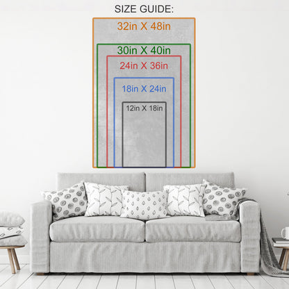 Rule #1 F*Ck What They Think Canvas Wall Art, Motivational Decor