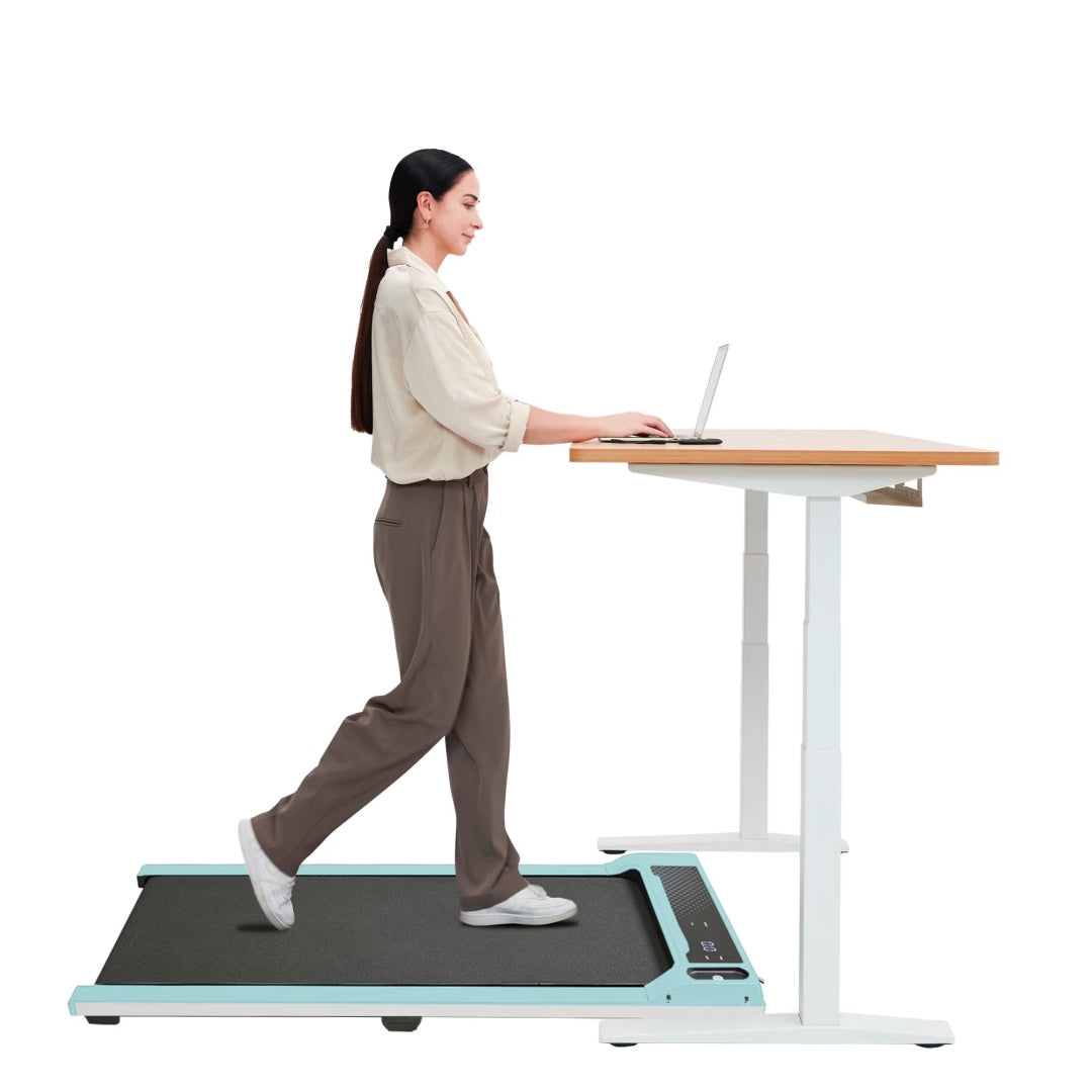 Walking Pad Under Desk Treadmill    Portable Small Treadmills For Home And Office   Super Quiet Motorized Walking Jogging Running Machine With Remote Control