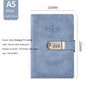 A5 Retro Codebook Journal With Lock