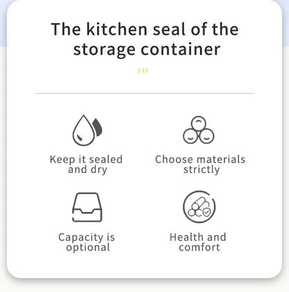 7-Piece Airtight Food Storage Set | BPA-Free Stackable Pantry Canisters | Clear Containers with Spring-Lock Lids & Reusable Labels | Mindful Kitchen Organization