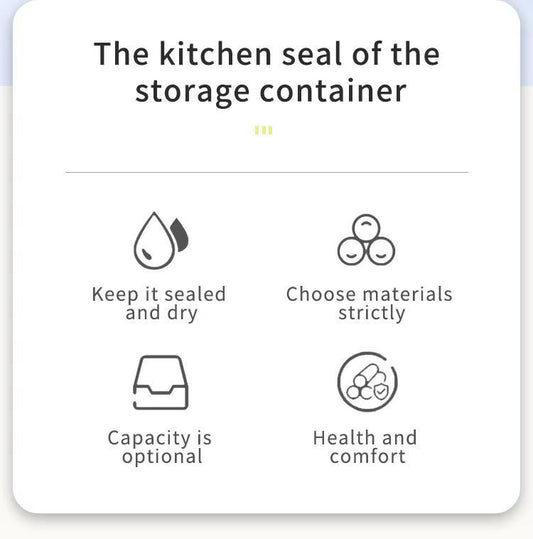 7-Piece Airtight Food Storage Set | BPA-Free Stackable Pantry Canisters | Clear Containers with Spring-Lock Lids & Reusable Labels | Mindful Kitchen Organization
