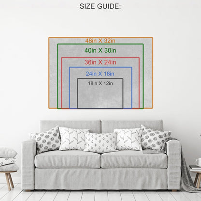Success Is Never Owned, It's Rented And The Rent Is Due Every Day Motivational Canvas Wall Art